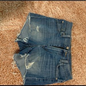Cutoff Levi shorts